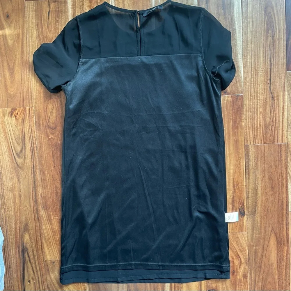 Forever21 Black Short Sleeve Woven Dress - Picture 10 of 11